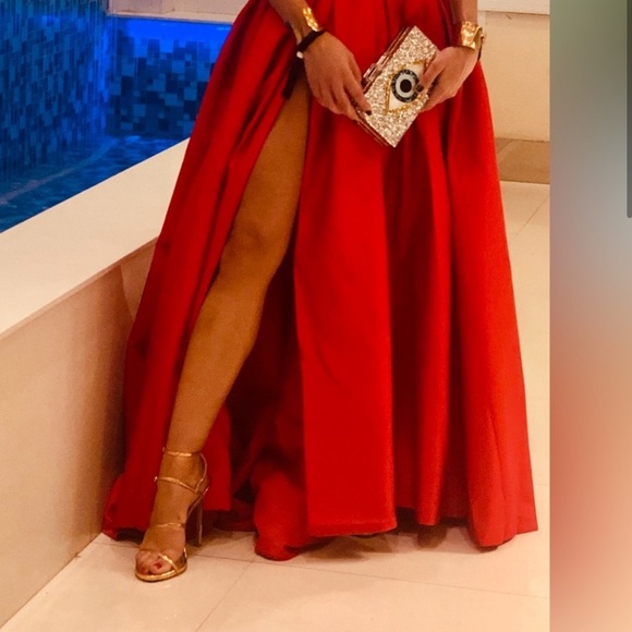 Stuart Weitzman • sky high gold strappy stiletto sandals • 40 - Picture 2 of 16